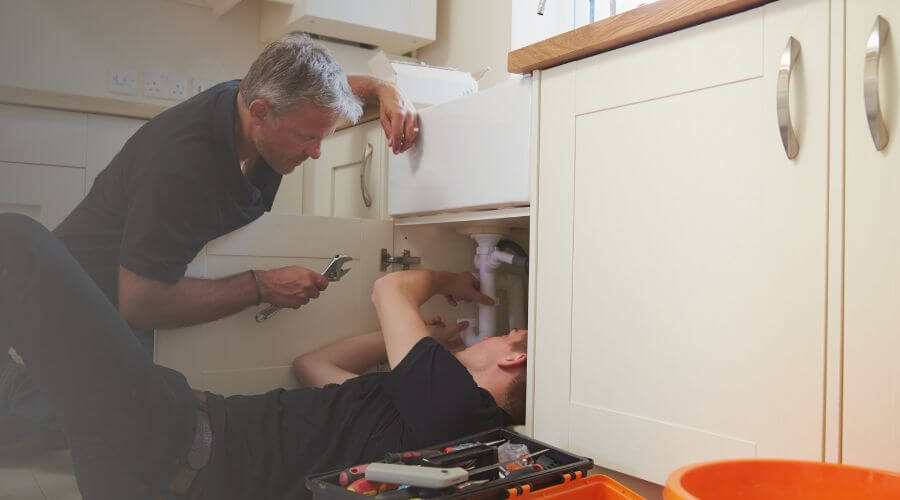 Crawl Space Pipe Repair in Dexter, MI